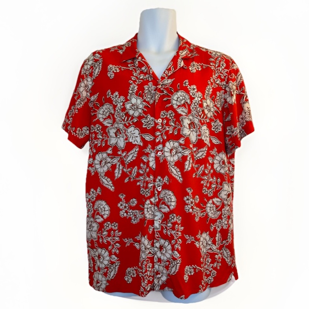 Zara Man Floral Print Shirt